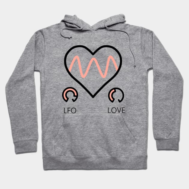 LFO LOVE Music Producer Hoodie by producergetup